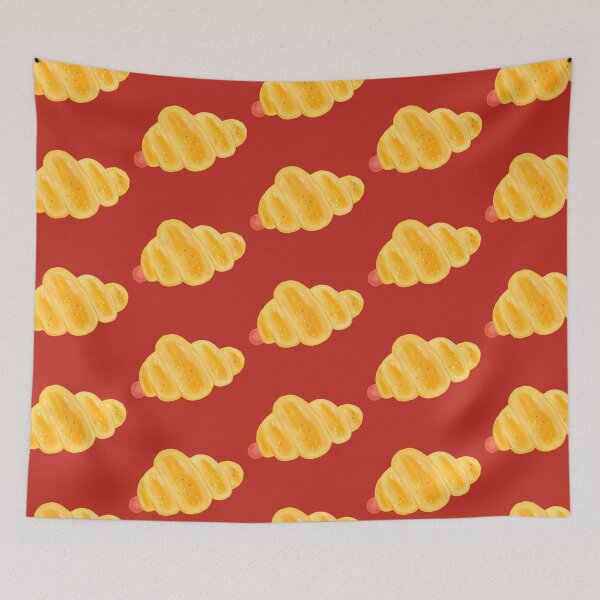 Item preview, Golden Flaky Butter Croissant Painting designed and sold by Sammy-1998.