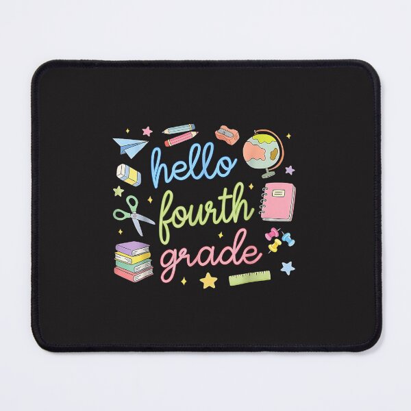 Item preview, Hello Fourth Grade Cute Back to School First Day Teacher Student Design designed and sold by kiralynstration.