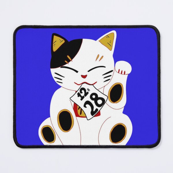 Item preview, Lucky Maneki Neko Fortune Cat Calendar designed and sold by LilyCreateArt.