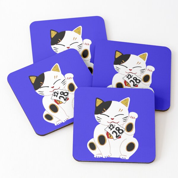 Item preview, Lucky Maneki Neko Fortune Cat Calendar designed and sold by LilyCreateArt.