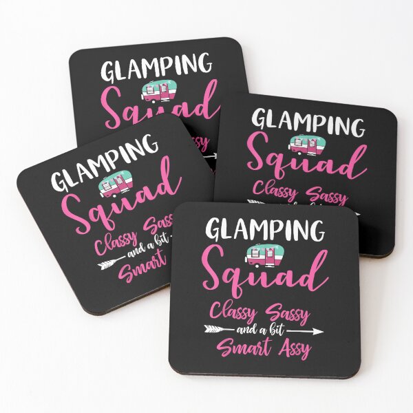Item preview, Glamping Squad Funny designed and sold by goombi-creative.