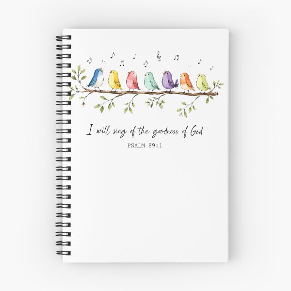 Item preview, I Will Sing Of The Goodness Of God Christian Bird Worship designed and sold by Apparel-Vortex.