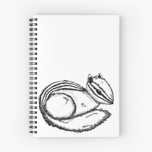 Item preview, Chipmunk in Ink and Pencil designed and sold by Golden-Doe-Art.