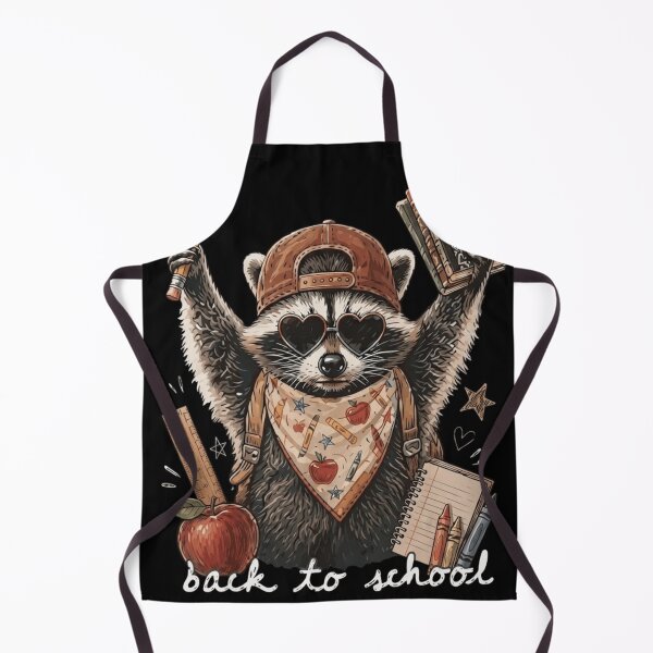 Item preview, Cool Raccoon Back to School Retro Trash Panda Student designed and sold by haitrieuic96.