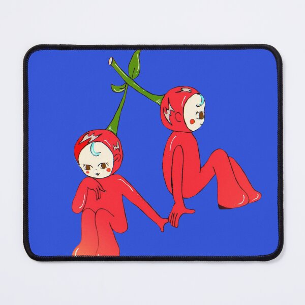 Item preview, Retro Cherry Twin Kewpie Babies Mascot designed and sold by LilyCreateArt.