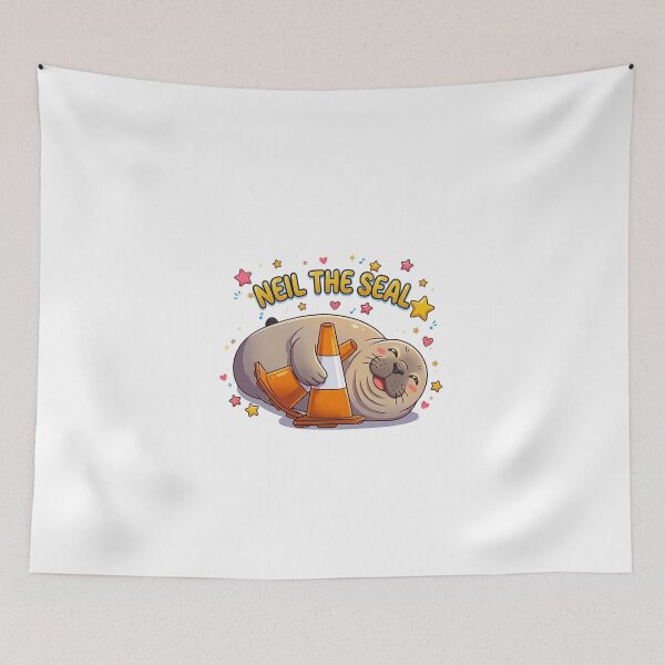 Item preview, Cute neil the seal designed and sold by JohnathaPhillip.
