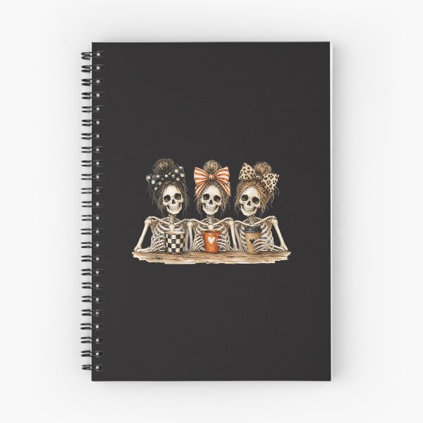 Item preview, Coquette Bow Skeleton Coffee Halloween Spooky Fall Aesthetic Graphic designed and sold by kiralynstration.