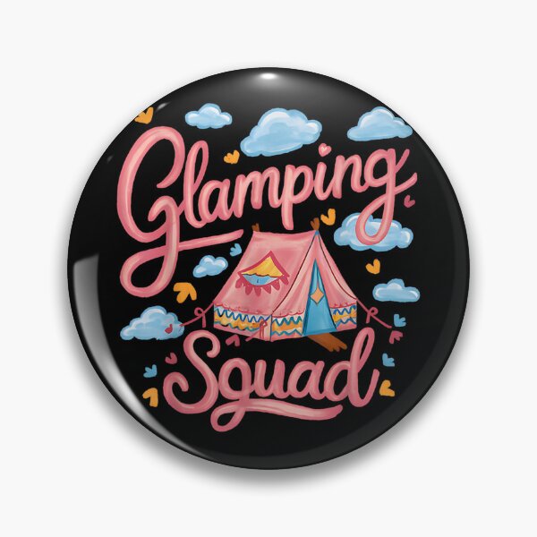 Item preview, Glamping Squad Funny designed and sold by goombi-creative.
