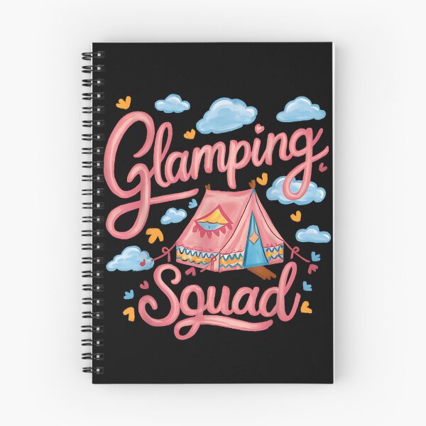 Item preview, Glamping Squad Funny designed and sold by goombi-creative.