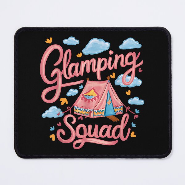 Item preview, Glamping Squad Funny designed and sold by goombi-creative.