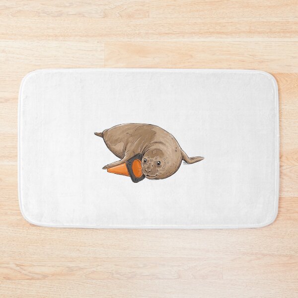 Item preview, Cute Neil the seal and trafic cones designed and sold by JohnathaPhillip.