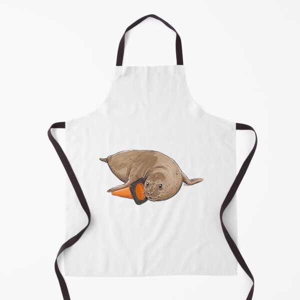 Item preview, Cute Neil the seal and trafic cones designed and sold by JohnathaPhillip.