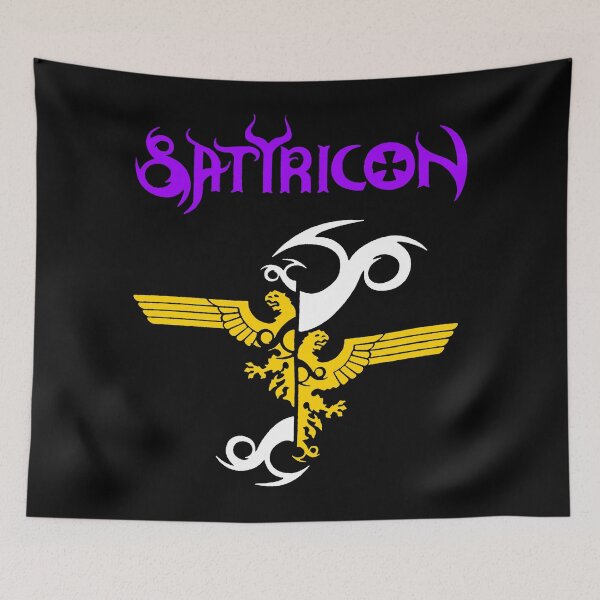 Item preview, Purple Typography Yellow Symbol Metal designed and sold by ShadeFall.