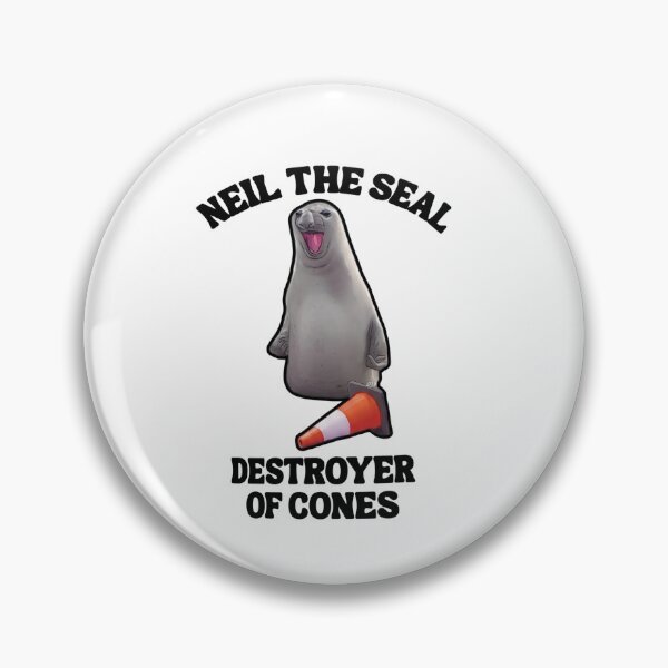 Item preview, Neil The Seal Destroyer of Cones designed and sold by JohnathaPhillip.