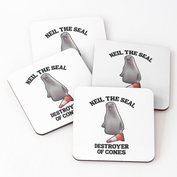 Item preview, Neil The Seal Destroyer of Cones designed and sold by JohnathaPhillip.