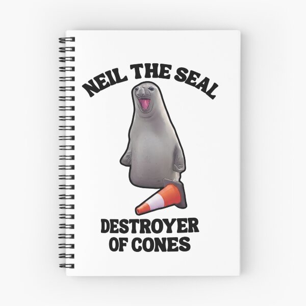 Item preview, Neil The Seal Destroyer of Cones designed and sold by JohnathaPhillip.