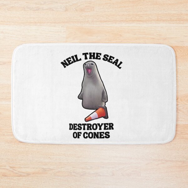 Item preview, Neil The Seal Destroyer of Cones designed and sold by JohnathaPhillip.