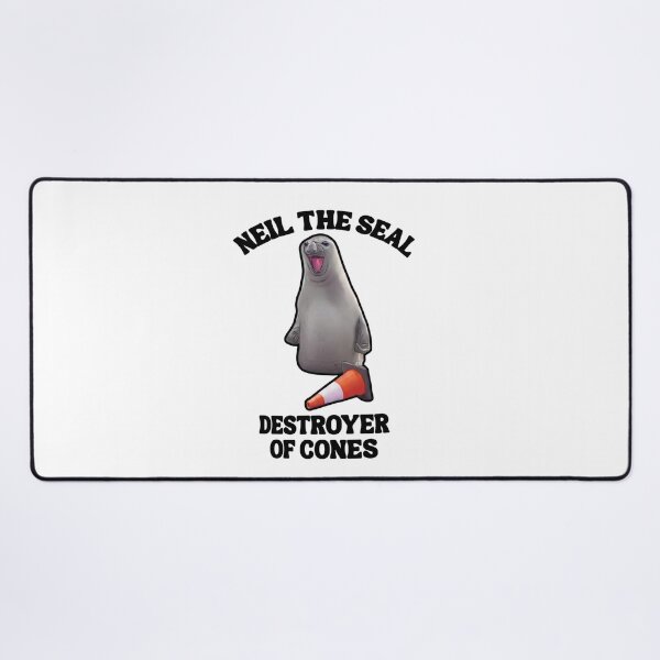 Item preview, Neil The Seal Destroyer of Cones designed and sold by JohnathaPhillip.