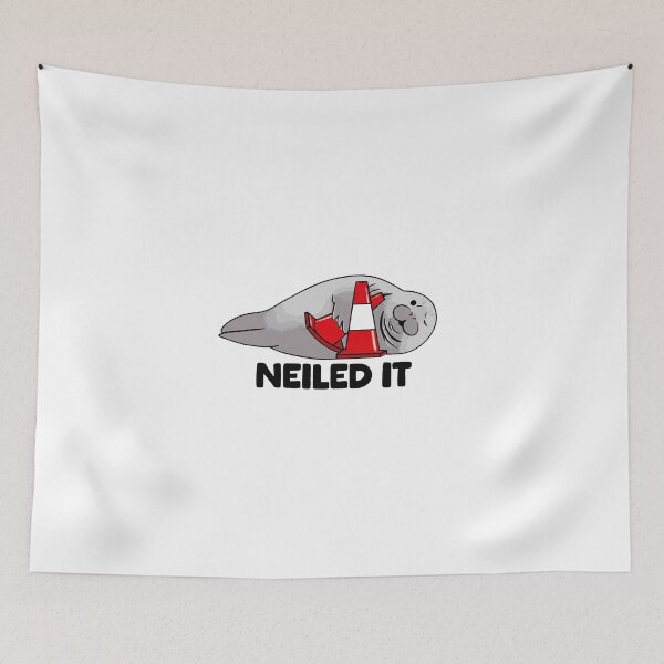 Item preview, Neil the seal 'Neiled it' designed and sold by JohnathaPhillip.