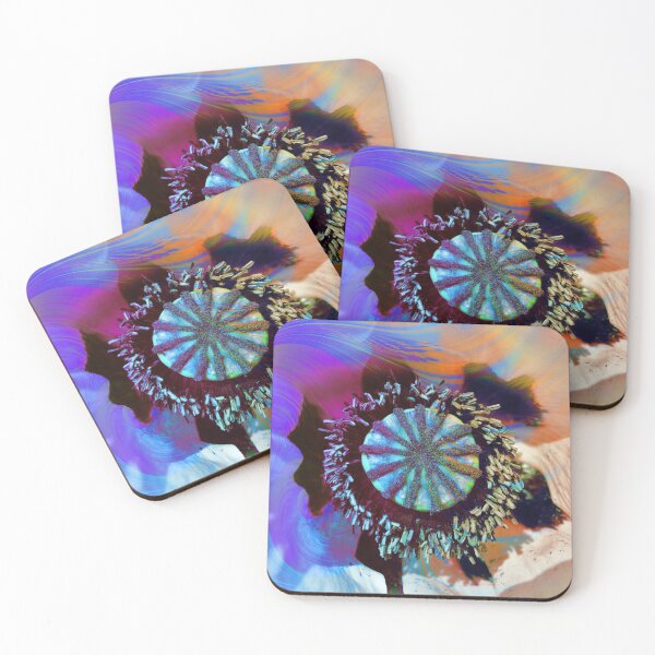 Item preview, Abstract Dreamy Poppy Flower designed and sold by treasacustoms.