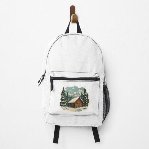 Item preview, Arctic Cabin Watercolor designed and sold by ChemicalXShop.