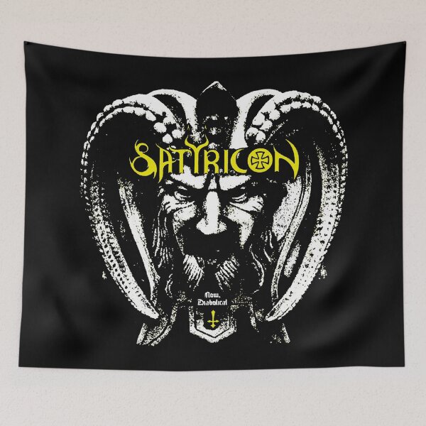 Item preview, White Head Silhouette Demon Metal designed and sold by ShadeFall.