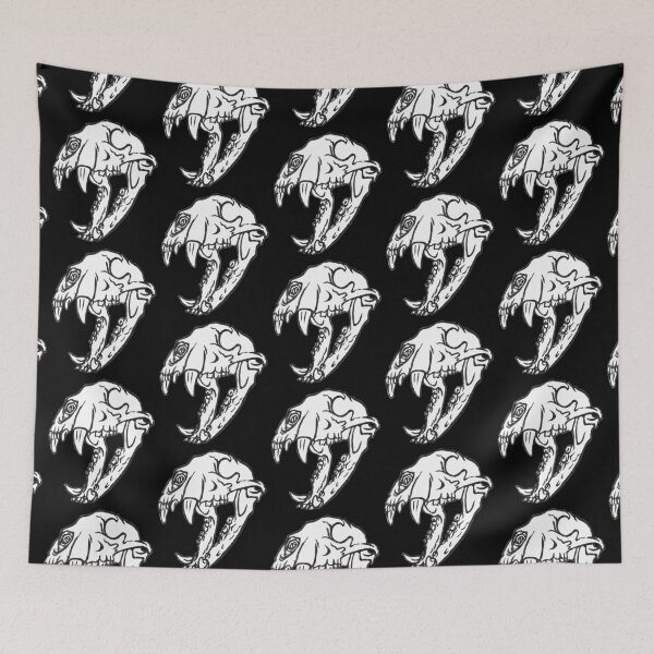 Item preview, Black Bear Skull designed and sold by The Violet Vulture.