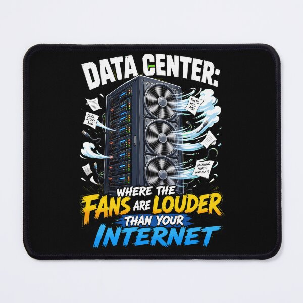 Item preview, Data Center: Loud Fans" T-Shirt - IT Server Humor designed and sold by Uglyandcute.