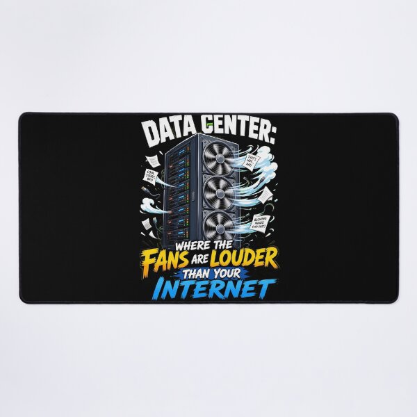 Item preview, Data Center: Loud Fans" T-Shirt - IT Server Humor designed and sold by Uglyandcute.
