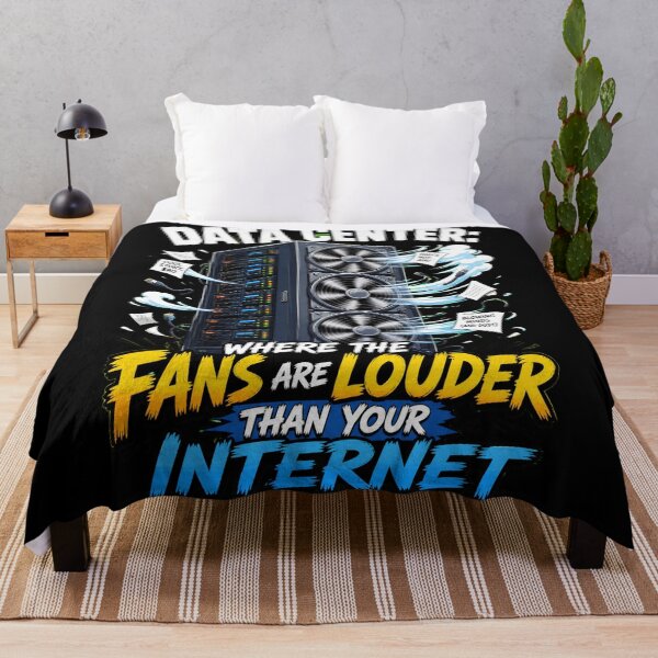 Item preview, Data Center: Loud Fans" T-Shirt - IT Server Humor designed and sold by Uglyandcute.