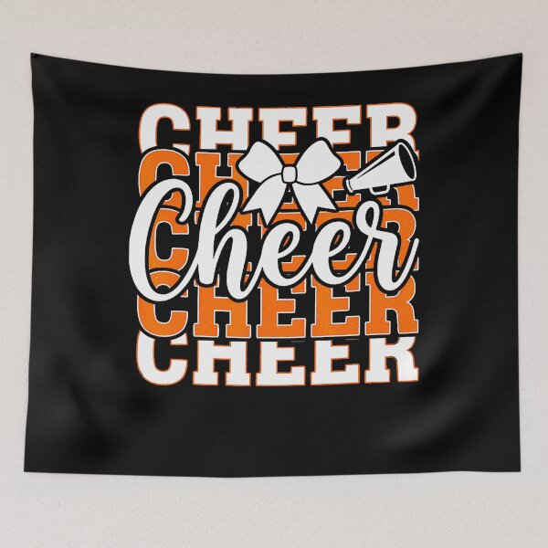 Item preview, Cheer Cheerleading For Cheerleader Squad Girl Bff Orange designed and sold by Apparel-Vortex.