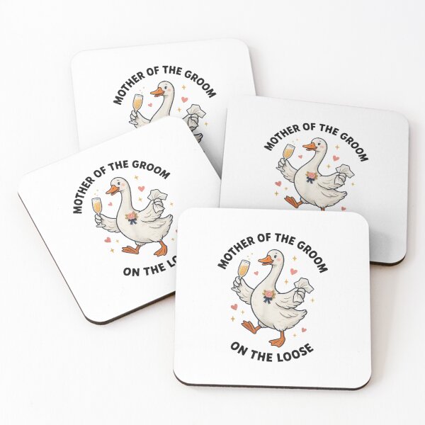 Item preview, Funny Mother of the Groom Duck On the Loose Wedding Celebration Graphic designed and sold by kiralynstration.