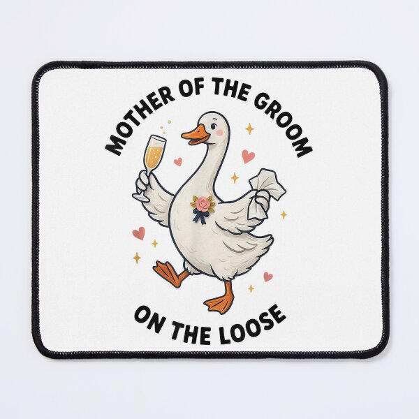 Item preview, Funny Mother of the Groom Duck On the Loose Wedding Celebration Graphic designed and sold by kiralynstration.