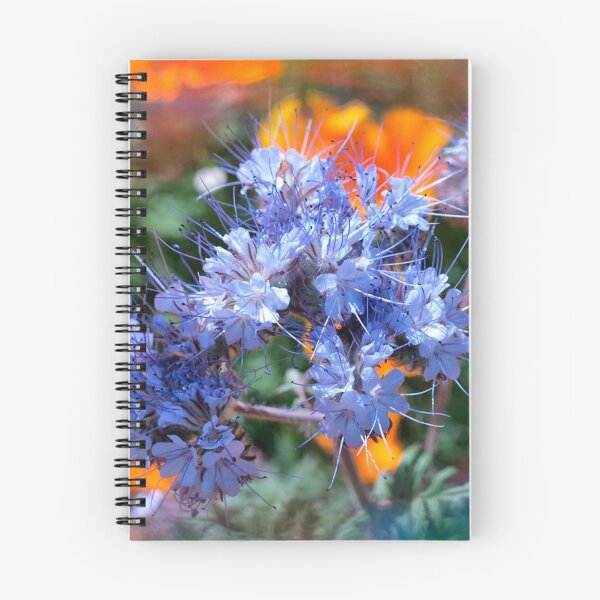 Item preview, Vibrant Purple Phacelia Flowers in Trentham Gardens designed and sold by treasacustoms.