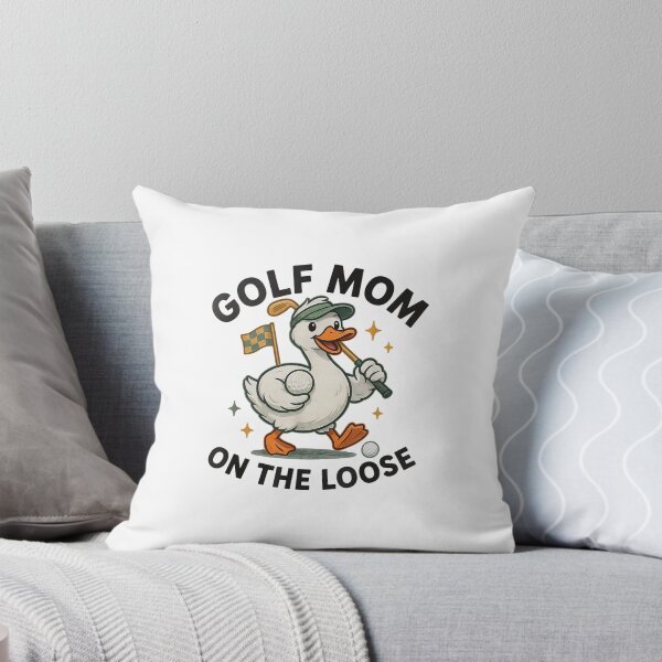 Item preview, Funny Golf Mom Duck On the Loose Golfer Mother's Day Graphi designed and sold by kiralynstration.