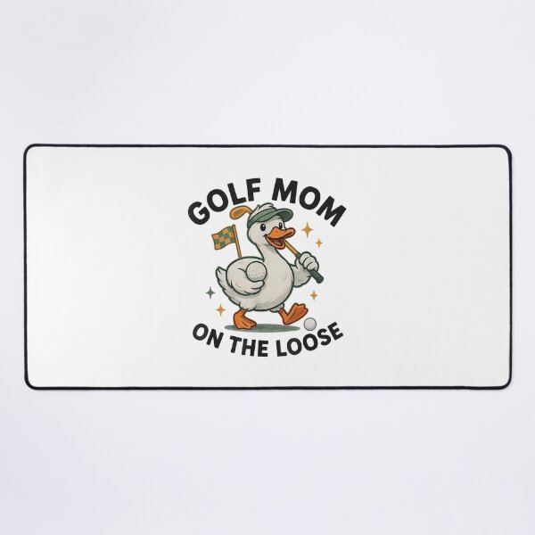 Item preview, Funny Golf Mom Duck On the Loose Golfer Mother's Day Graphi designed and sold by kiralynstration.