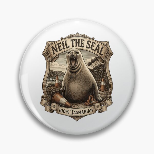 Item preview, Neil The Seal designed and sold by JohnathaPhillip.