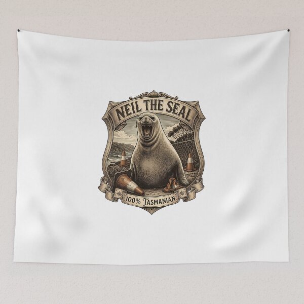 Item preview, Neil The Seal designed and sold by JohnathaPhillip.