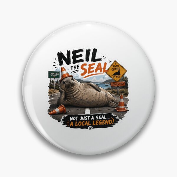 Item preview, Neil The Seal designed and sold by JohnathaPhillip.