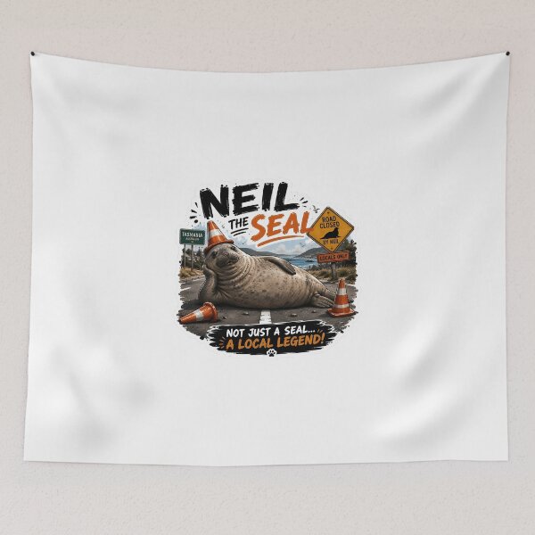 Item preview, Neil The Seal designed and sold by JohnathaPhillip.