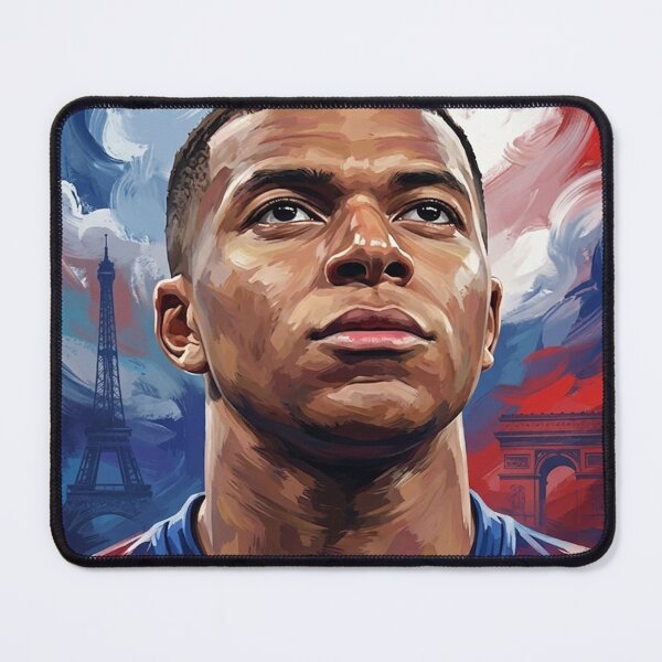 Item preview, Kylian Mbappé Digital Painting designed and sold by oganespegenh.