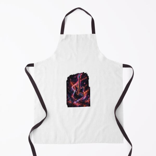 Item preview, Neon Galaxy Electric Guitar Music Art designed and sold by YogiCodeLab.
