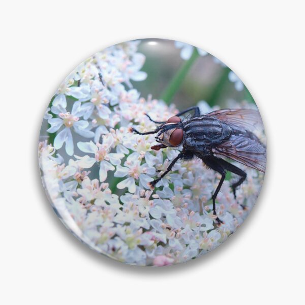 Item preview, Fly on White Flowers designed and sold by treasacustoms.