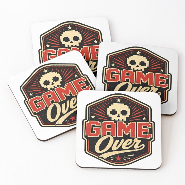 Item preview, Game Over Gamer Graphic designed and sold by PixelPun Studio.