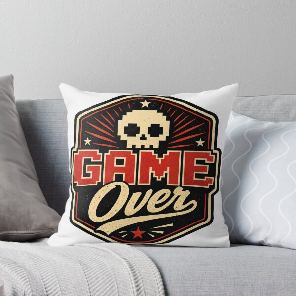 Item preview, Game Over Gamer Graphic designed and sold by PixelPun Studio.