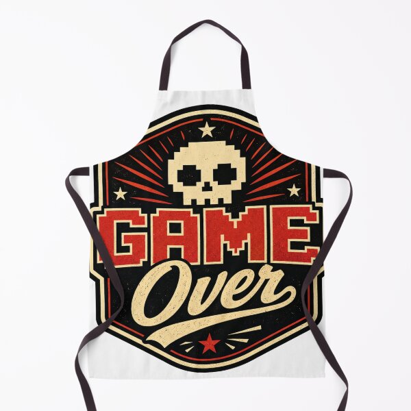 Item preview, Game Over Gamer Graphic designed and sold by PixelPun Studio.