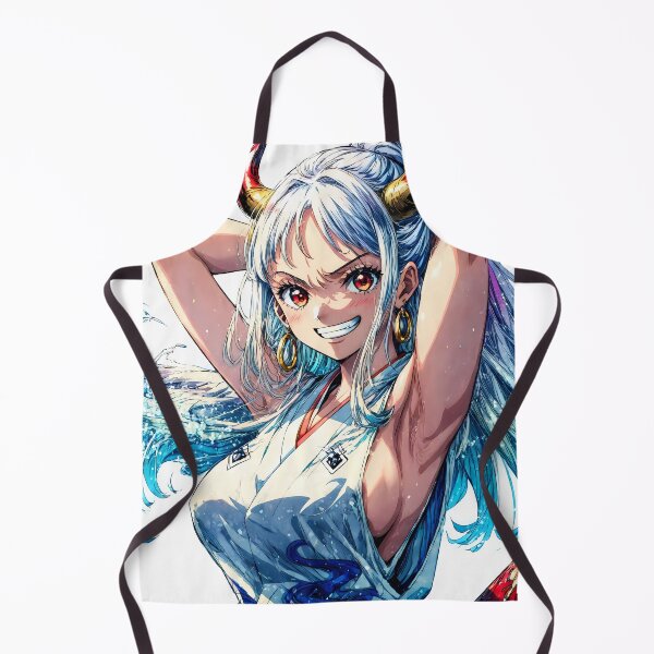 Item preview, Yamato One Piece Mischievous Smile With Horned Kimono Charm designed and sold by BrianRayan.