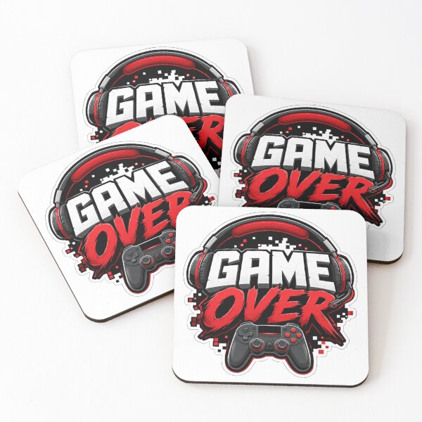 Item preview, Game Over Gamer Graphic designed and sold by PixelPun Studio.