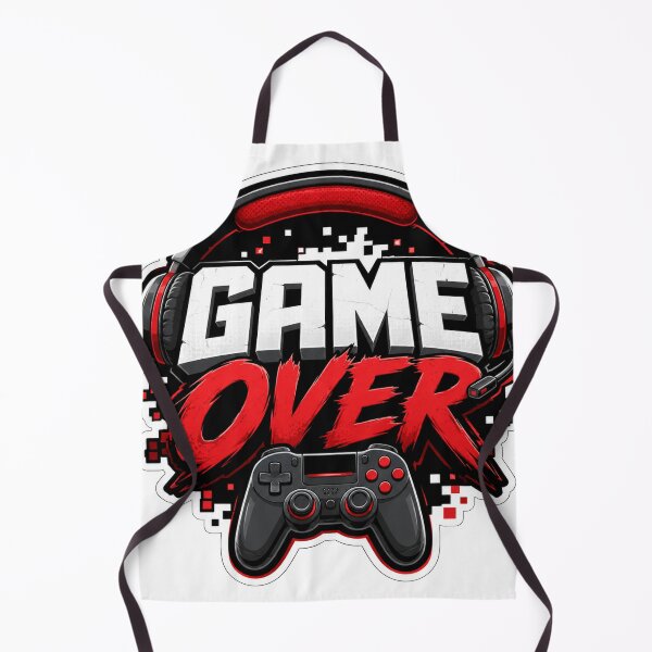 Item preview, Game Over Gamer Graphic designed and sold by PixelPun Studio.