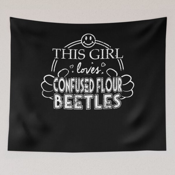 Item preview, Girl Loves Confused Flour Beetles Pet Bug Insect Shirt designed and sold by shoppzee.